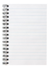 blank notepad