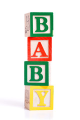 "BABY" blocks