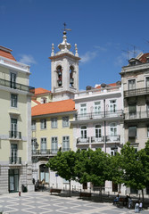 Small park in Lisbon