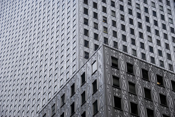 Two modern office buildings in New York City - 7706721