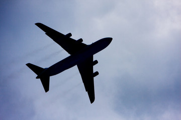 heavy airplane