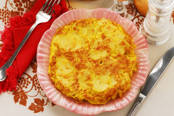 Frittata con le patate - Contorno del Trentino Alto Adige