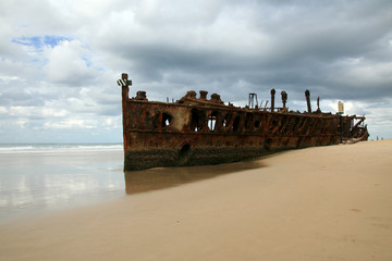 Maheno Ship Wreck - Fraser Island, UNESCO, Australia