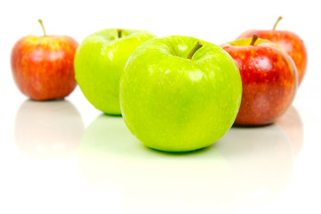 Red & Green Apples
