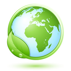 Concept planète terre écologique