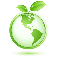 Concept planète terre écologique