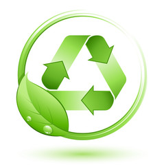 Obraz premium concept recyclage