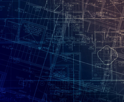 archecture plans  abstract