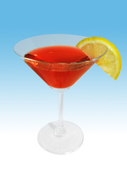red cocktail