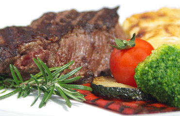 gewürztes Fleisch
