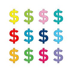Fototapeta premium Dollar sign