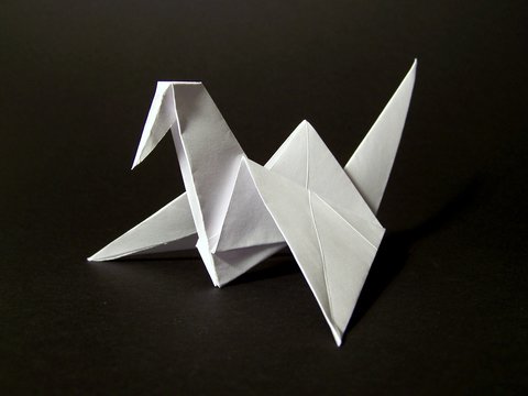 Origami Vogel