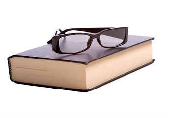 Reading Glasses and Book