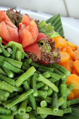 vegetable for gado-gado indonesian food