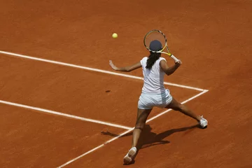 Deurstickers tennis © fovivafoto