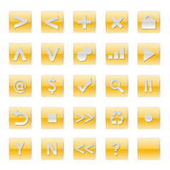 Simple Web Software Internet Buttons