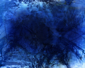 Obraz na płótnie Canvas grunge blue background