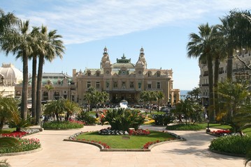 Fototapeta na wymiar Casino de Monte-Carlo, Monako