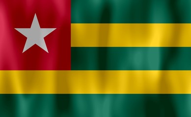 drapeau togo flag