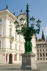 Fototapeta na wymiar Prague Castle Square