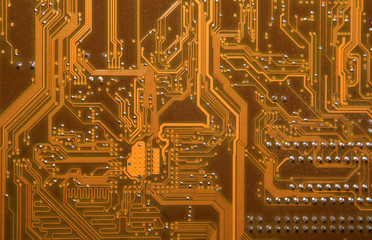 Yellow Circuit Board