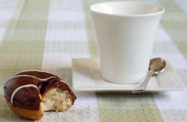 Donut and cup