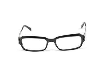 Spectacles on white background 