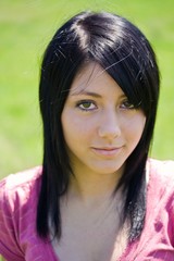 Fototapeta premium Beautiful brunette
