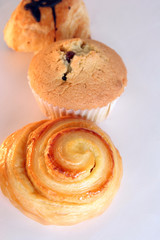 croisant and muffin bread