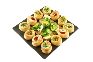 Vol Au Vonts And Camembert Bites