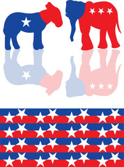 Vector political icons 