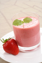 strawberry shake