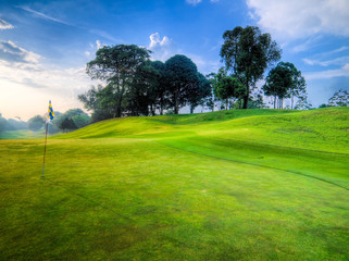 Golf Course in the morning