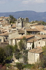 Obraz premium Wieś Saignon - Vaucluse - Prowansja - Francja
