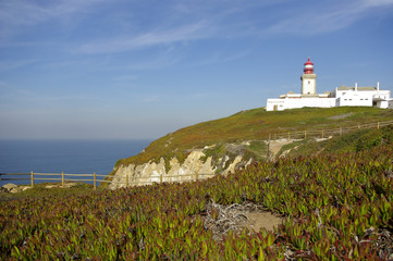 Fototapeta na wymiar Lighthouse on a coast