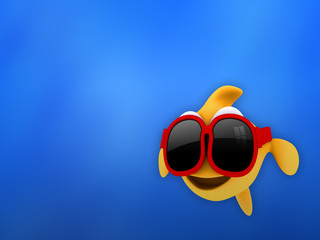 Blubfish Under the Sea