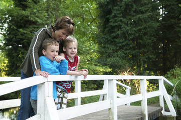 Fototapeta premium On A Bridge