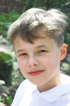 Young boy portrait