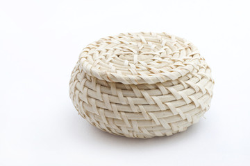 Kitchen straw containers on the table