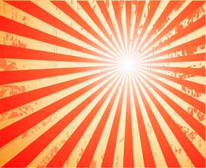 orange sunlight with splash stain