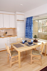 Kitchen interior detail