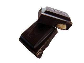 Two sticks of chocolate 