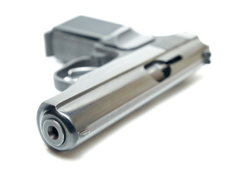 silver gun