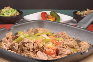 mexican shredded steak   for tacos 