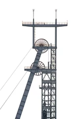Photo sur Plexiglas construction de la ville Coal mine shaft