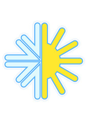 Symbole de la climatisation (détouré)