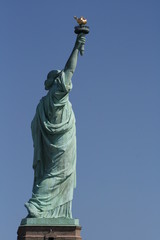 Fototapeta na wymiar pomnik, wolności, Liberté, liberte, nowy, york, new-york