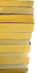 pile of old books