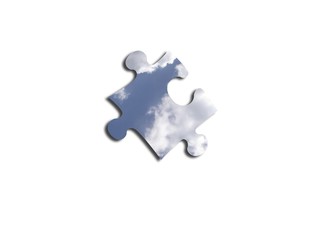 Fototapeta premium A piece of blue sky 