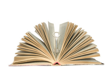 Key in book